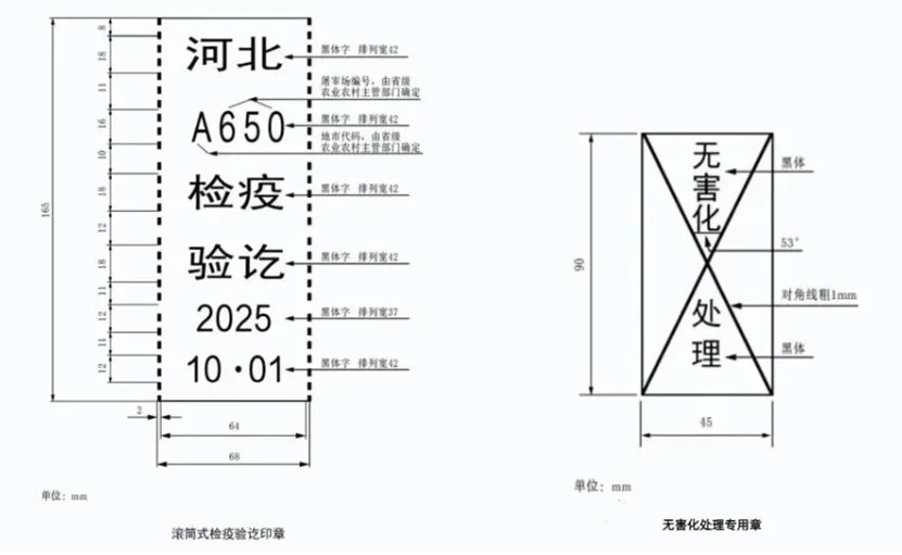 动物检疫标志将迎更新！10月启用新版，2026年1月1日起旧版作废